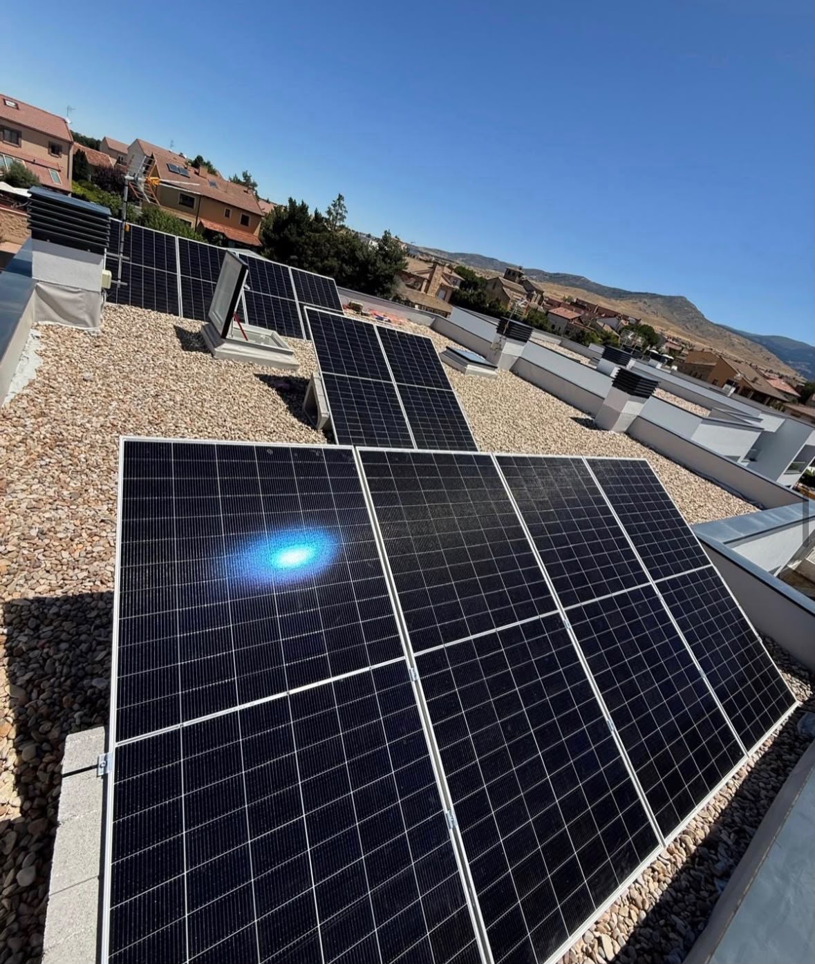 Instalación fotovoltaica en Cebreros, Ávila