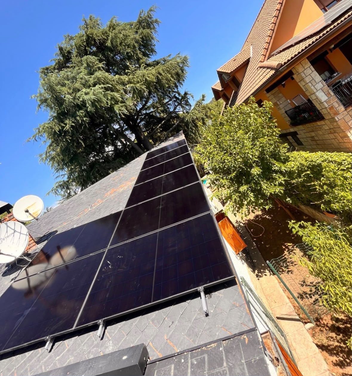 Instalación fotovoltaica en Collado Mediano, Madrid